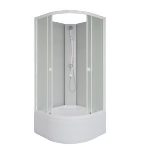 Душевая кабина Niagara Promo 80х80 Белый / Матовое
