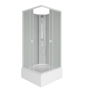 Душевая кабина Niagara Promo 90х90 Белый / Матовое