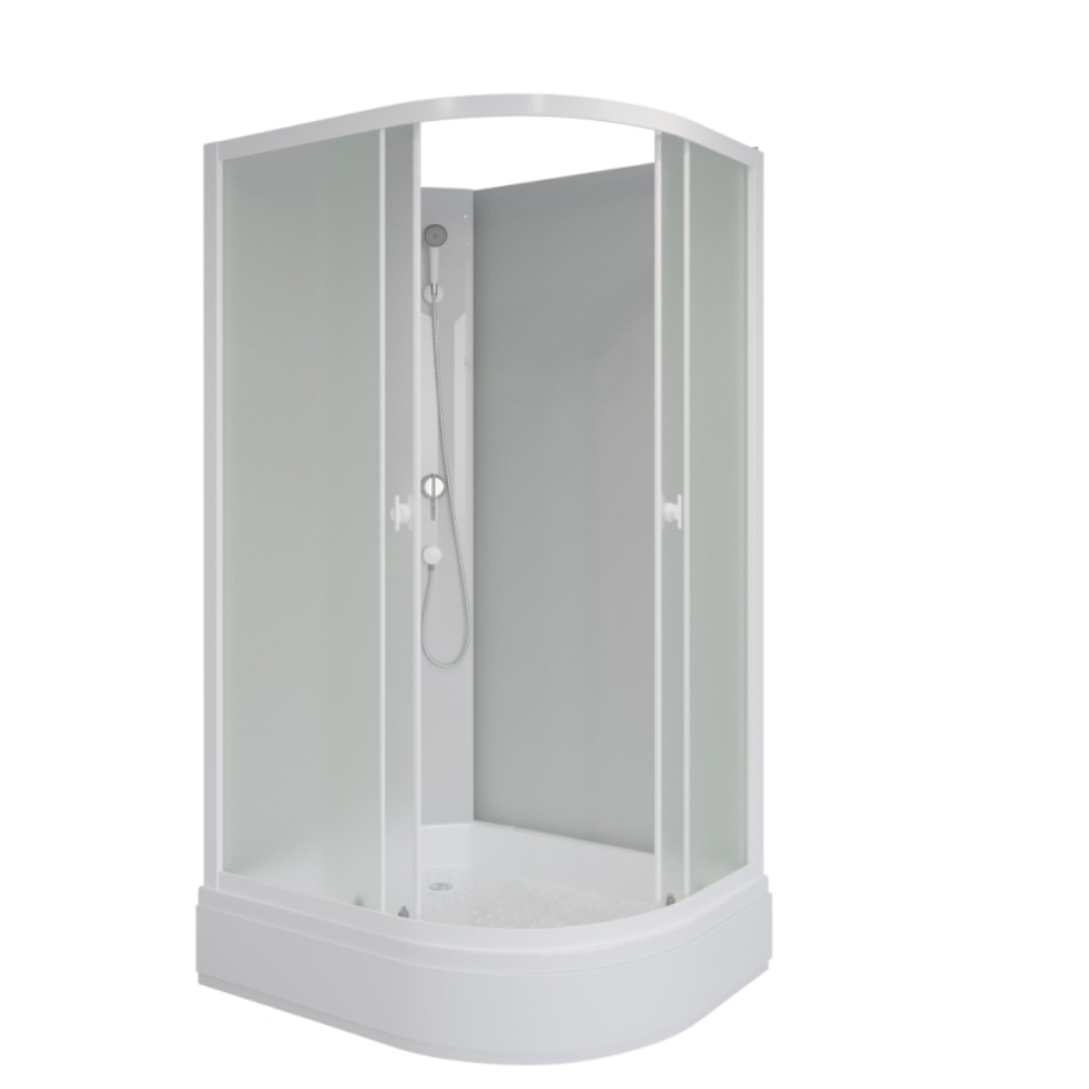 Душевая кабина Niagara Promo 90х80 левая Белый / Матовое Душевая кабина Niagara Promo 90х80 левая Белый / Матовое