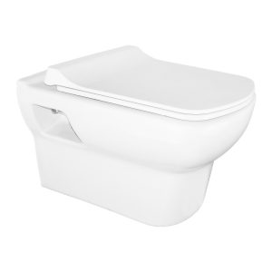 Унитаз подвесной Turavit Plaza с сиденьем Белый PLZ1710+0419 Унитаз подвесной Turavit Plaza с сиденьем Белый PLZ1710+0419