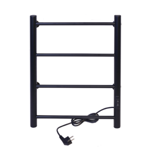 Полотенцесушитель электрический Тера Классика 40х60 диммер Черный матовый ПСК-09-01д.ч Полотенцесушитель электрический Тера Классика 40х60 диммер Черный матовый ПСК-09-01д.ч