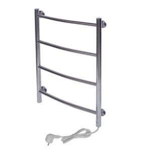 Полотенцесушитель электрический Тера Ребро 40х60 кнопка включения, телескоп.держатели Хром глянцевый ПСК-10-01 Полотенцесушитель электрический Тера Ребро 40х60 кнопка включения, телескоп.держатели Хром глянцевый ПСК-10-01