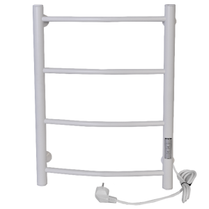 Полотенцесушитель электрический Тера Ребро 40х60 диммер Белый матовый ПСК-10-01д.б Полотенцесушитель электрический Тера Ребро 40х60 диммер Белый матовый ПСК-10-01д.б