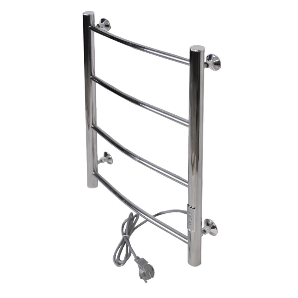 Полотенцесушитель электрический Тера Ребро 40х60 диммер Хром глянцевый ПСК-10-01д Полотенцесушитель электрический Тера Ребро 40х60 диммер Хром глянцевый ПСК-10-01д — изображение 2