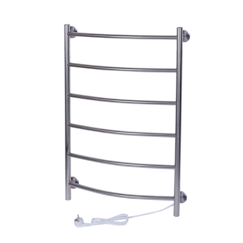 Полотенцесушитель электрический Тера Ребро 50х80 кнопка включения, телескоп.держатели Хром глянцевый ПСК-10-03 Полотенцесушитель электрический Тера Ребро 50х80 кнопка включения, телескоп.держатели Хром глянцевый ПСК-10-03