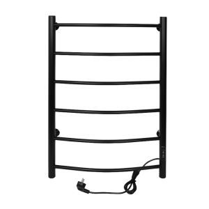 Полотенцесушитель электрический Тера Ребро 50х80 диммер Черный матовый ПСК-10-03д.ч Полотенцесушитель электрический Тера Ребро 50х80 диммер Черный матовый ПСК-10-03д.ч
