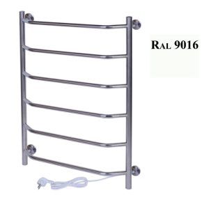 Полотенцесушитель электрический Тера Виктория 50х80 кнопка включения, телескоп.держатели Белый ПСК-11-03б Полотенцесушитель электрический Тера Виктория 50х80 кнопка включения, телескоп.держатели Белый ПСК-11-03б