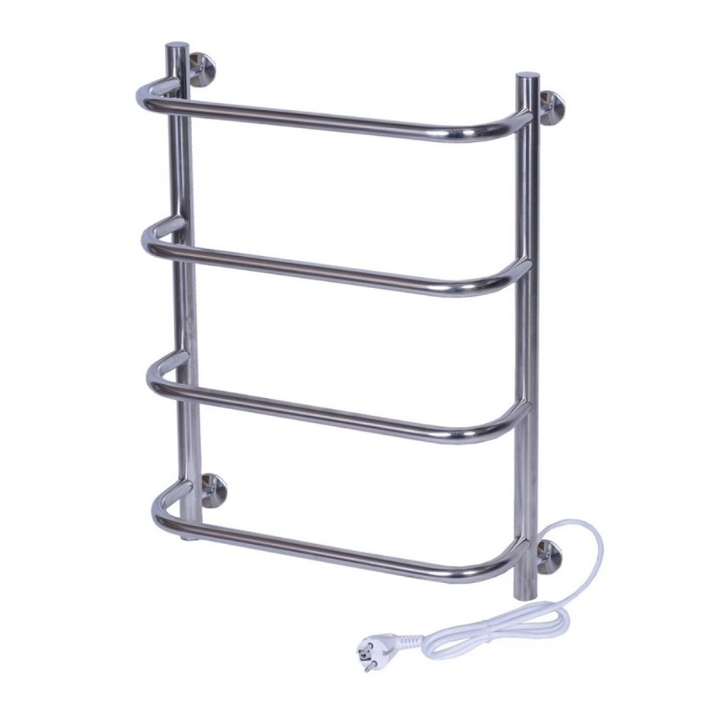 Полотенцесушитель электрический Тера Мост 40х60 кнопка включения, телескоп.держатели Хром глянцевый ПСК-12-01 Полотенцесушитель электрический Тера Мост 40х60 кнопка включения, телескоп.держатели Хром глянцевый ПСК-12-01