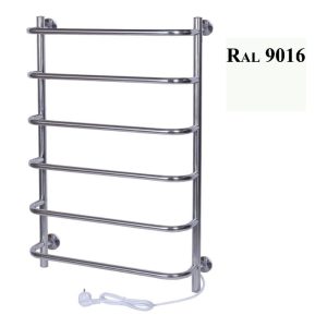 Полотенцесушитель электрический Тера Мост 50х80 кнопка включения, телескоп.держатели Белый ПСК-12-03б Полотенцесушитель электрический Тера Мост 50х80 кнопка включения, телескоп.держатели Белый ПСК-12-03б