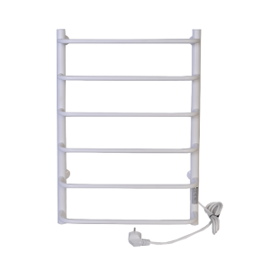 Полотенцесушитель электрический Тера Мост 50х80 диммер Белый матовый ПСК-12-03д.б Полотенцесушитель электрический Тера Мост 50х80 диммер Белый матовый ПСК-12-03д.б