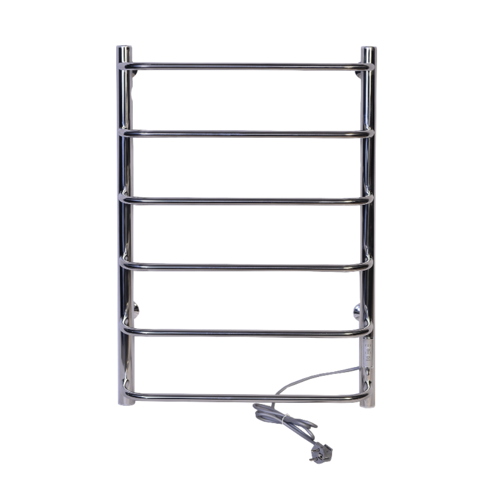 Полотенцесушитель электрический Тера Мост 50х80 диммер Хром глянцевый ПСК-12-03д Полотенцесушитель электрический Тера Мост 50х80 диммер Хром глянцевый ПСК-12-03д