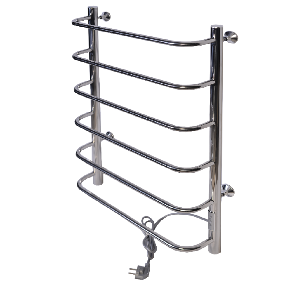 Полотенцесушитель электрический Тера Мост 50х80 диммер Хром глянцевый ПСК-12-03д Полотенцесушитель электрический Тера Мост 50х80 диммер Хром глянцевый ПСК-12-03д — изображение 2