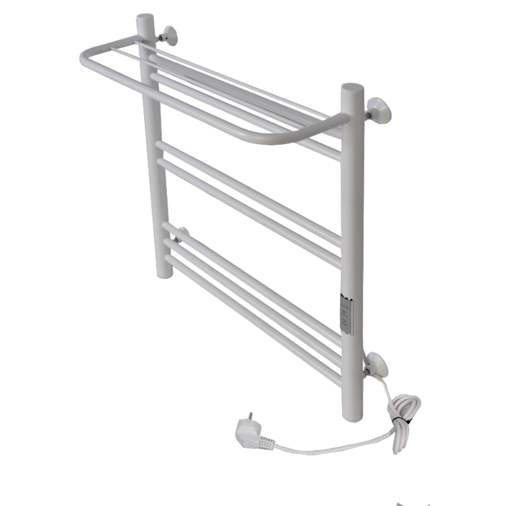 Полотенцесушитель электрический Тера Богема 50х60 диммер Белый матовый ПСК-14-05д.б Полотенцесушитель электрический Тера Богема 50х60 диммер Белый матовый ПСК-14-05д.б — изображение 2