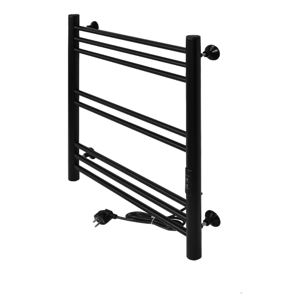 Полотенцесушитель электрический Тера Богема 50х60 диммер Черный матовый ПСК-15-02д.ч Полотенцесушитель электрический Тера Богема 50х60 диммер Черный матовый ПСК-15-02д.ч — изображение 2