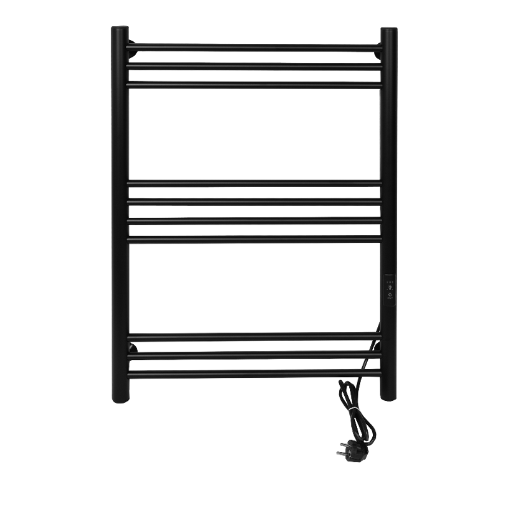 Полотенцесушитель электрический Тера Богема 50х80 диммер Черный матовый ПСК-15-03д.ч Полотенцесушитель электрический Тера Богема 50х80 диммер Черный матовый ПСК-15-03д.ч