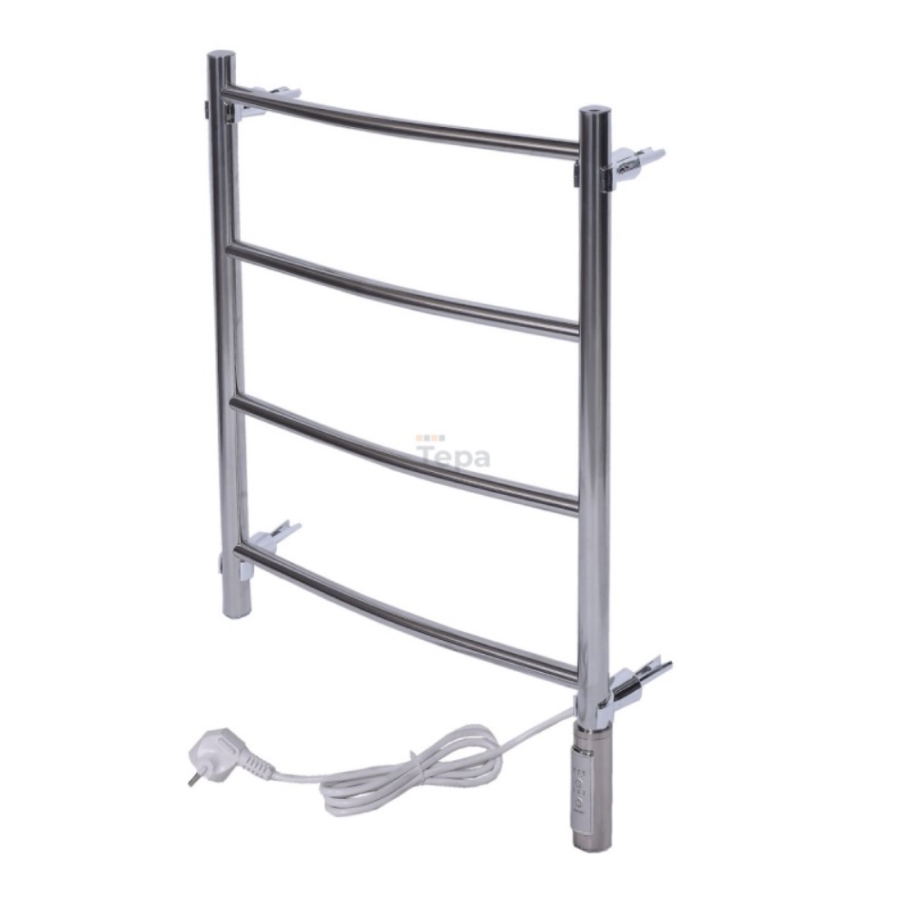 Полотенцесушитель электрический Тера Ребро 40х60 ПСН диммер Хром глянцевый ПСН-10-01д Полотенцесушитель электрический Тера Ребро 40х60 ПСН диммер Хром глянцевый ПСН-10-01д