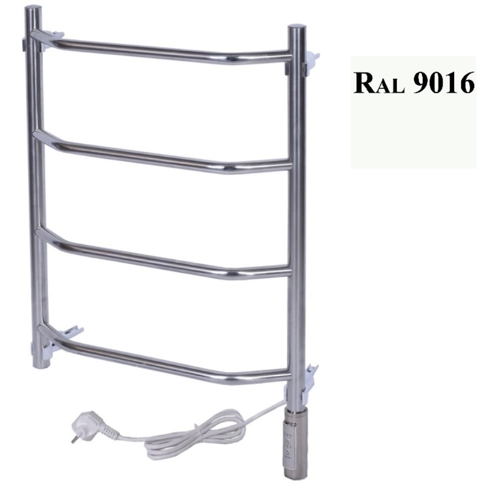 Полотенцесушитель электрический Тера Виктория 40х60 ПСН диммер Белый ПСН-11-01дб Полотенцесушитель электрический Тера Виктория 40х60 ПСН диммер Белый ПСН-11-01дб