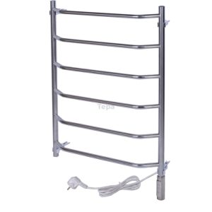 Полотенцесушитель электрический Тера Виктория 50х80 ПСН диммер Хром глянцевый ПСН-11-03д Полотенцесушитель электрический Тера Виктория 50х80 ПСН диммер Хром глянцевый ПСН-11-03д