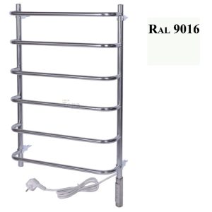 Полотенцесушитель электрический Тера Мост 50х80 ПСН диммер Белый ПСН-12-03дб Полотенцесушитель электрический Тера Мост 50х80 ПСН диммер Белый ПСН-12-03дб