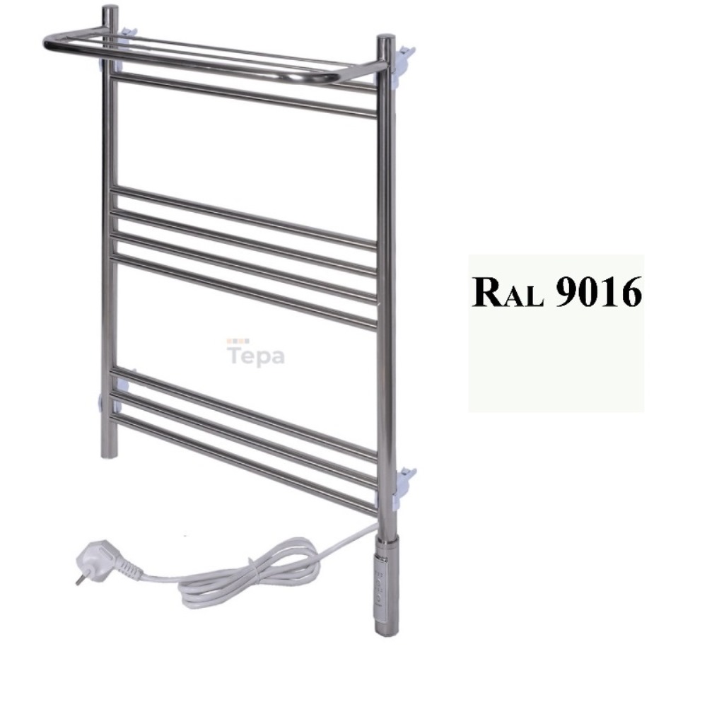 Полотенцесушитель электрический Тера Богема 50х80 ПСН диммер Белый ПСН-14-06дб Полотенцесушитель электрический Тера Богема 50х80 ПСН диммер Белый ПСН-14-06дб