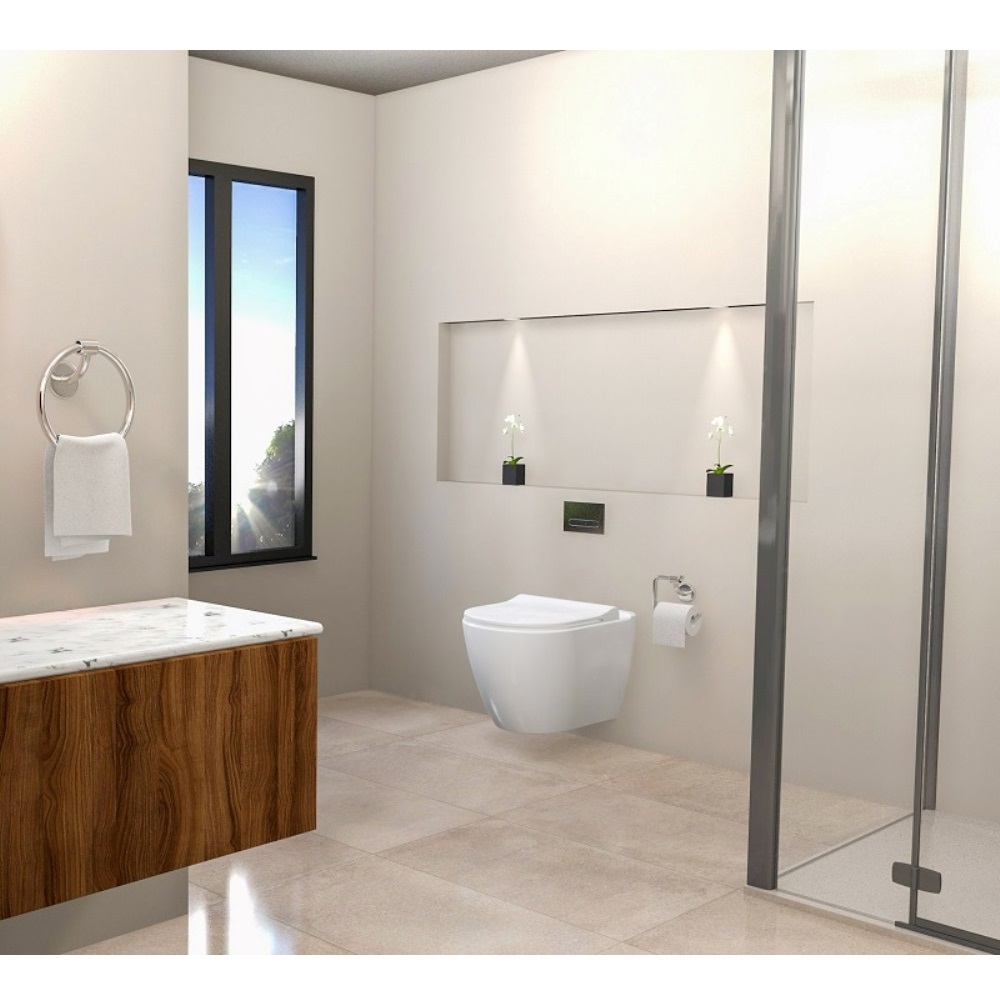 Унитаз подвесной Turavit Rondo с сиденьем Белый RND 5512+RONDO(0411/2403) Унитаз подвесной Turavit Rondo с сиденьем Белый RND 5512+RONDO(0411/2403) — изображение 3