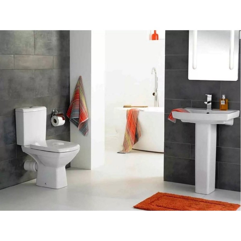 Пьедестал для раковины Cersanit Carina Белый глянцевый S-PO-CAR50/55/60-w Пьедестал для раковины Cersanit Carina Белый глянцевый S-PO-CAR50/55/60-w — изображение 2