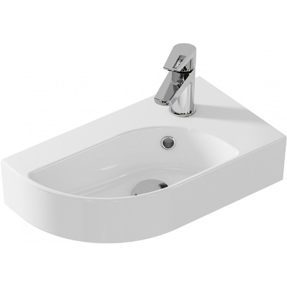 Раковина подвесная Cersanit Cameo 50 равая Белый глянцевый S-UM-CAM45/1-w Раковина подвесная Cersanit Cameo 50 равая Белый глянцевый S-UM-CAM45/1-w