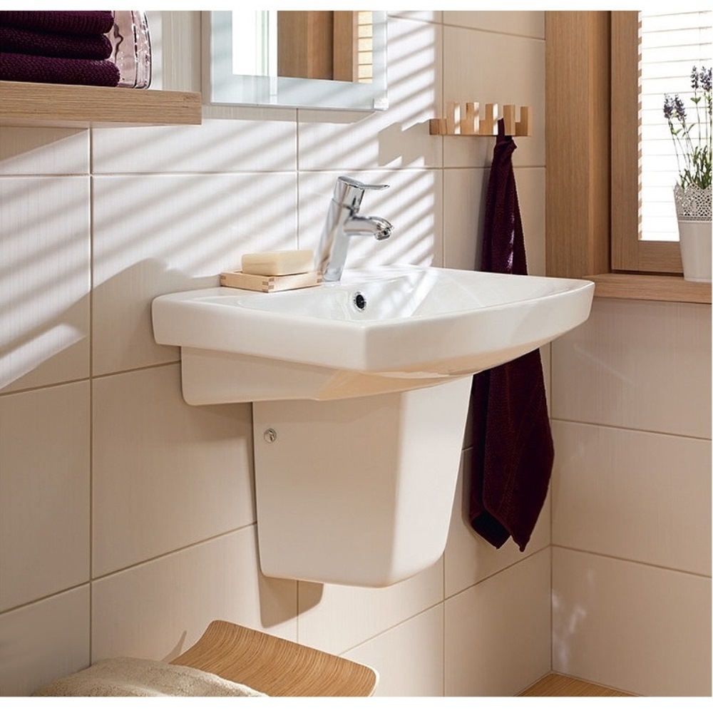 Раковина подвесная Cersanit Carina 55 Белый глянцевый S-UM-CAR55/1-w Раковина подвесная Cersanit Carina 55 Белый глянцевый S-UM-CAR55/1-w — изображение 2