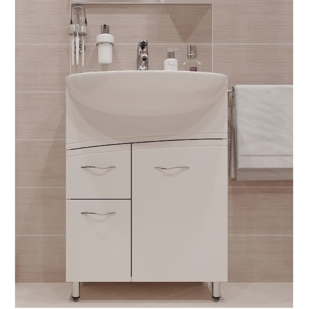 Раковина мебельная Cersanit Erica 61 Белый глянцевый S-UM-ERI61/1-w Раковина мебельная Cersanit Erica 61 Белый глянцевый S-UM-ERI61/1-w — изображение 2