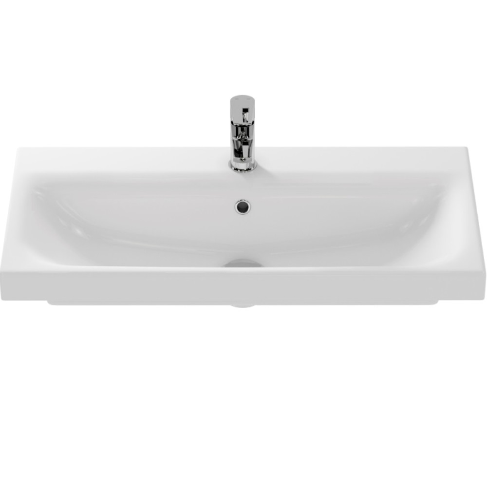 Раковина мебельная Cersanit Moduo 80 Белый глянцевый S-UM-MOD80SL/1 Раковина мебельная Cersanit Moduo 80 Белый глянцевый S-UM-MOD80SL/1 — изображение 2