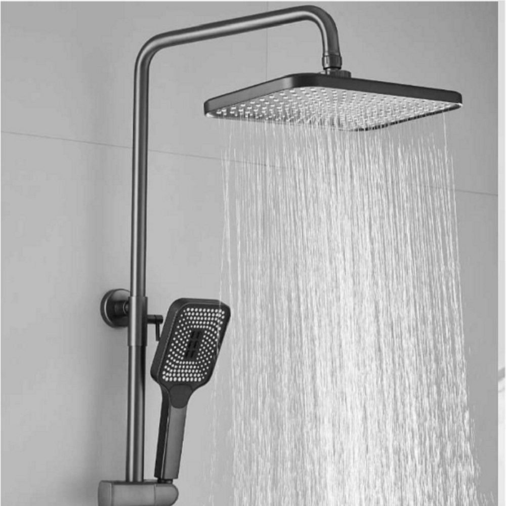 Душевая система Shevanik S68 с изливом Оружейная сталь S6836T Душевая система Shevanik S68 с изливом Оружейная сталь S6836T — изображение 4