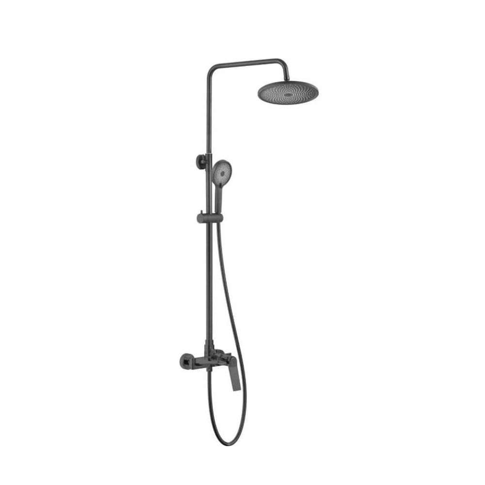 Душевая система Shevanik S83 с изливом Оружейная сталь S8336T Душевая система Shevanik S83 с изливом Оружейная сталь S8336T
