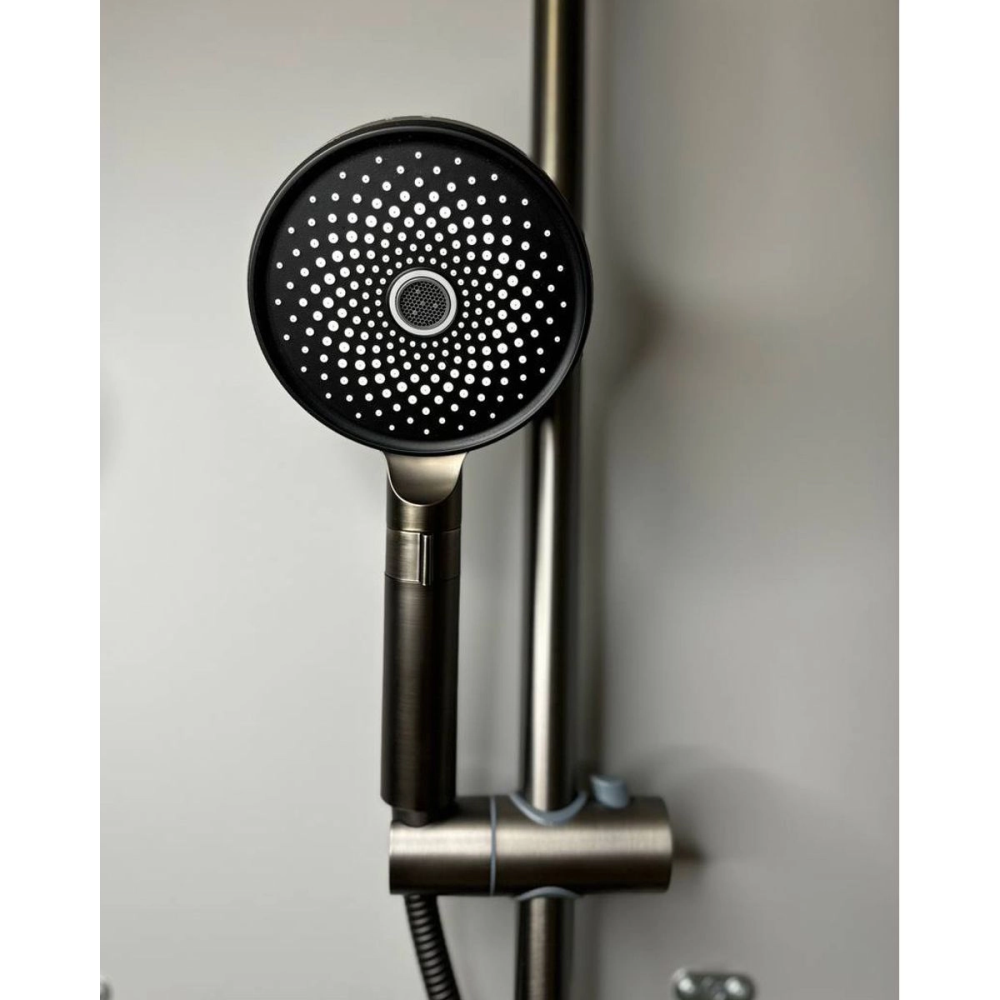 Душевая система Shevanik S83 с изливом Оружейная сталь S8336T Душевая система Shevanik S83 с изливом Оружейная сталь S8336T — изображение 4