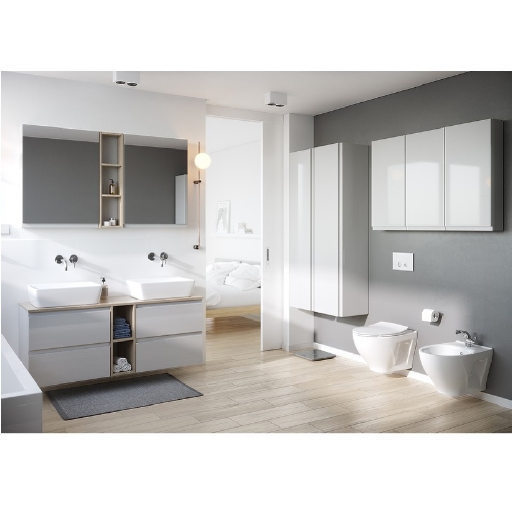 Пенал подвесной Cersanit Moduo 40 Белый SB-SL-MOD/Wh Пенал подвесной Cersanit Moduo 40 Белый SB-SL-MOD/Wh — изображение 2