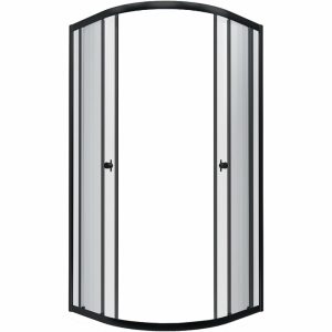 Душевой уголок Triton Альфа 89х89 Черный / Прозрачное Щ0000054224