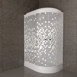 Душевая кабина Triton Коралл А 120х80 левая Белый / С рисунком Щ0000061817