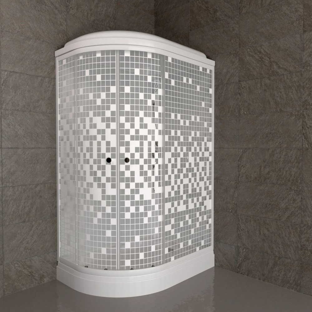 Душевая кабина Triton Коралл А 120х80 правая Белый / С рисунком Щ0000061818 Душевая кабина Triton Коралл А 120х80 правая Белый / С рисунком Щ0000061818