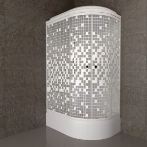 Душевая кабина Triton Коралл В 120х80 левая Белый / С рисунком Щ0000061819