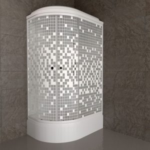 Душевая кабина Triton Коралл В 120х80 правая Белый / С рисунком Щ0000061820