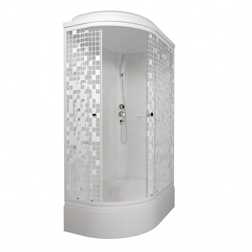 Душевая кабина Triton Коралл В 120х80 правая Белый / С рисунком Щ0000061820 Душевая кабина Triton Коралл В 120х80 правая Белый / С рисунком Щ0000061820 — изображение 2