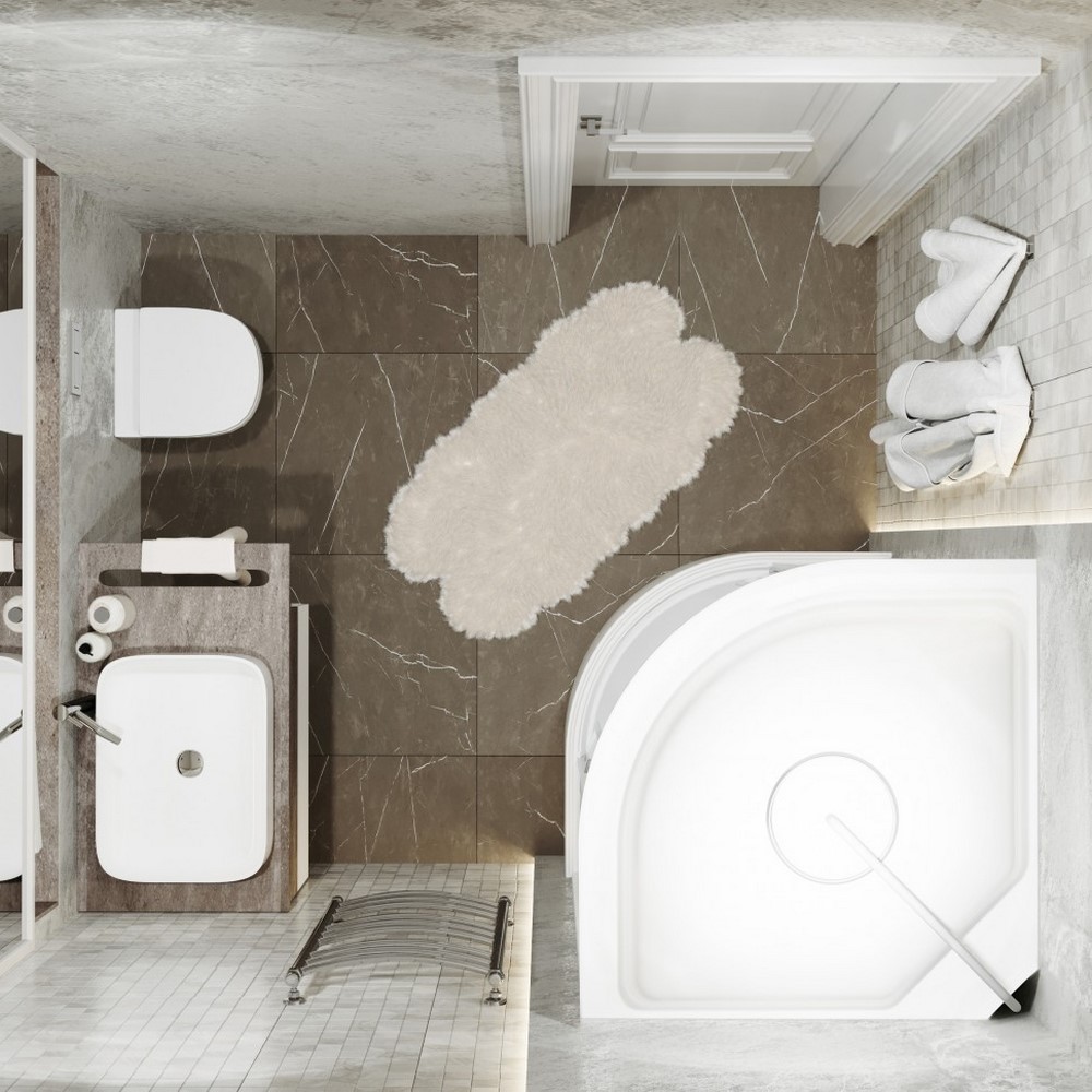 Душевая кабина Triton Полосы В 100х100 Белый / С рисунком Щ0000061824 Душевая кабина Triton Полосы В 100х100 Белый / С рисунком Щ0000061824 — изображение 4