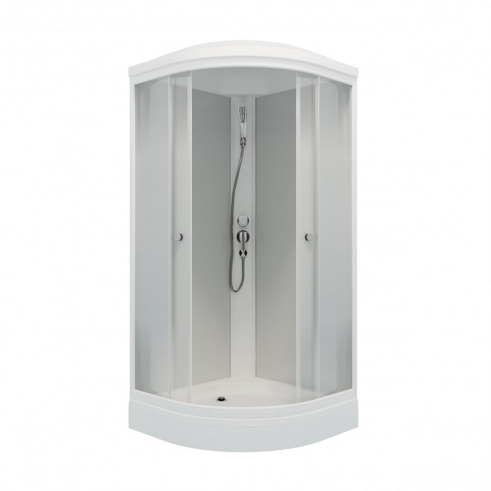 Душевая кабина Triton Лайт А 100х100 Белый / С рисунком Щ0000061831 Душевая кабина Triton Лайт А 100х100 Белый / С рисунком Щ0000061831 — изображение 2