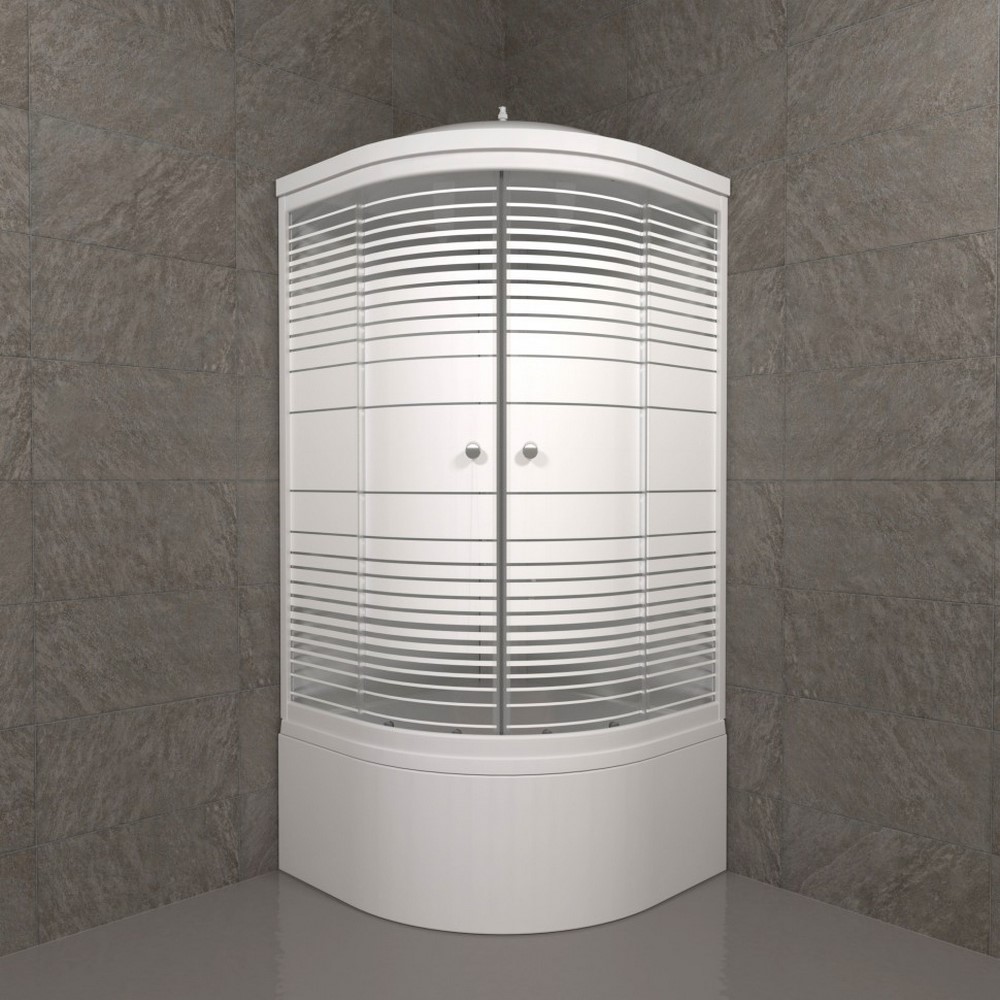 Душевая кабина Triton Полосы Б 90х90 Белый / С рисунком Щ0000061836 Душевая кабина Triton Полосы Б 90х90 Белый / С рисунком Щ0000061836