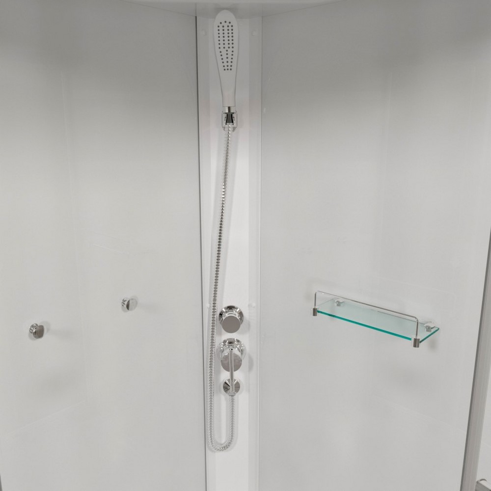 Душевая кабина Triton Полосы Б 90х90 Белый / С рисунком Щ0000061836 Душевая кабина Triton Полосы Б 90х90 Белый / С рисунком Щ0000061836 — изображение 5