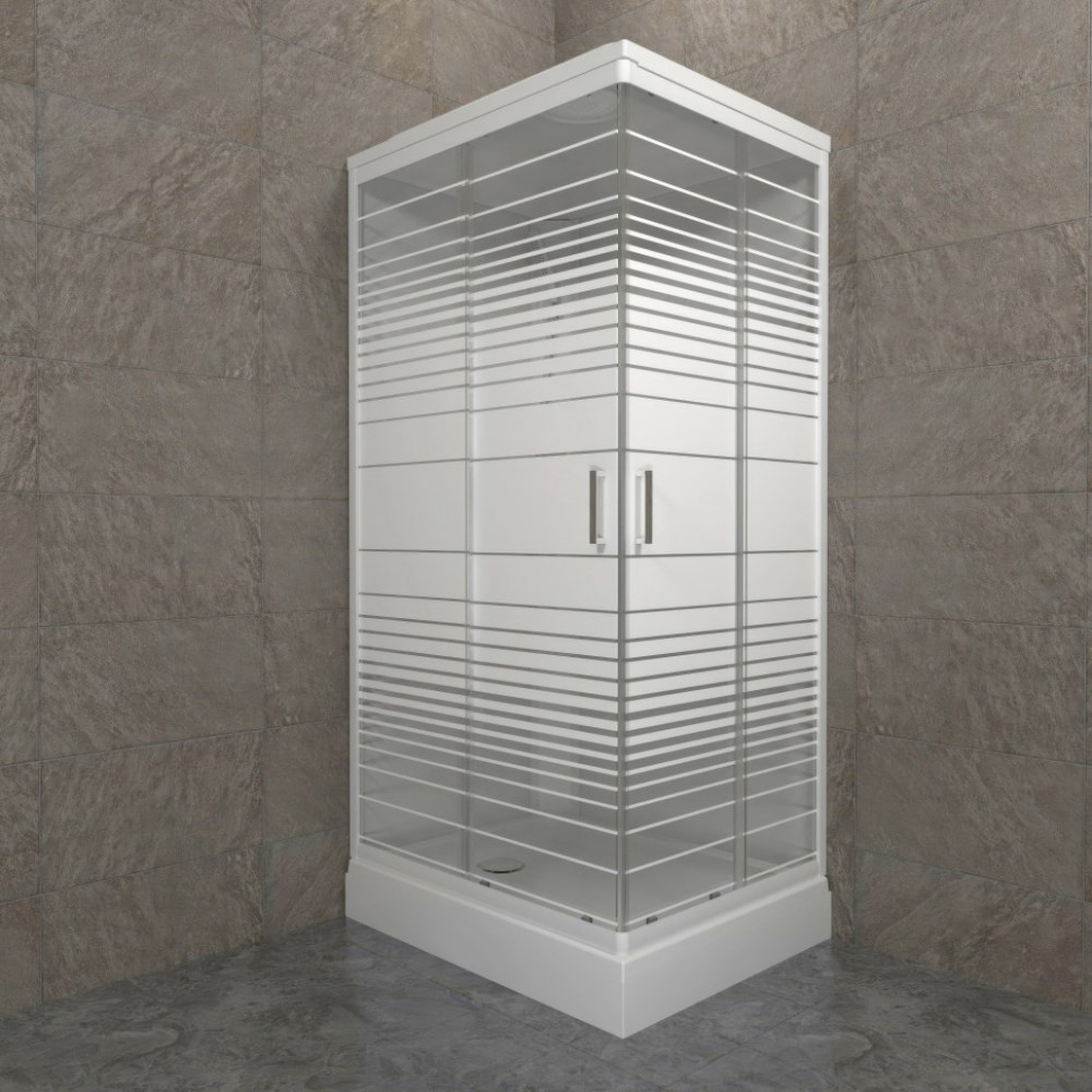 Душевая кабина Triton Квадро А 120х80 Белый / С рисунком Щ0000064616 Душевая кабина Triton Квадро А 120х80 Белый / С рисунком Щ0000064616