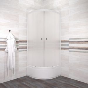 Душевой уголок Triton Вельвет 80х80 с поддоном В Белый / Матовый Щ0000064625