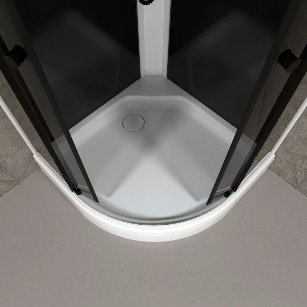 Душевая кабина Triton Грэй-Блэк А 90х90 Белый / Тонированное Щ0000067302 Душевая кабина Triton Грэй-Блэк А 90х90 Белый / Тонированное Щ0000067302 — изображение 5