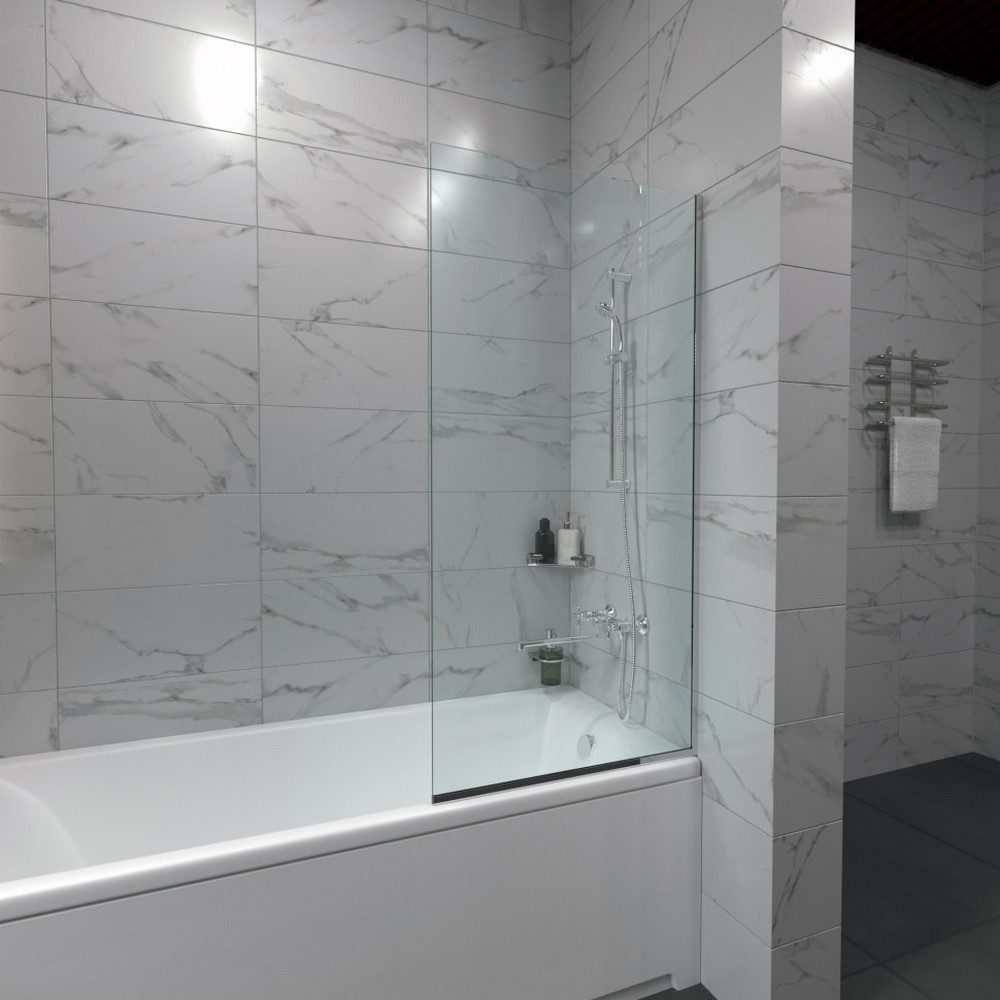 Шторка для ванны Triton Статик 60 Хром / Прозрачное Щ0000067408 Шторка для ванны Triton Статик 60 Хром / Прозрачное Щ0000067408