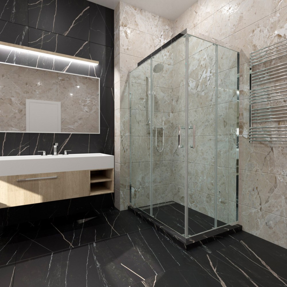 Душевой уголок Triton Фикс 120х80 Хром / Прозрачное Щ0000067441 Душевой уголок Triton Фикс 120х80 Хром / Прозрачное Щ0000067441