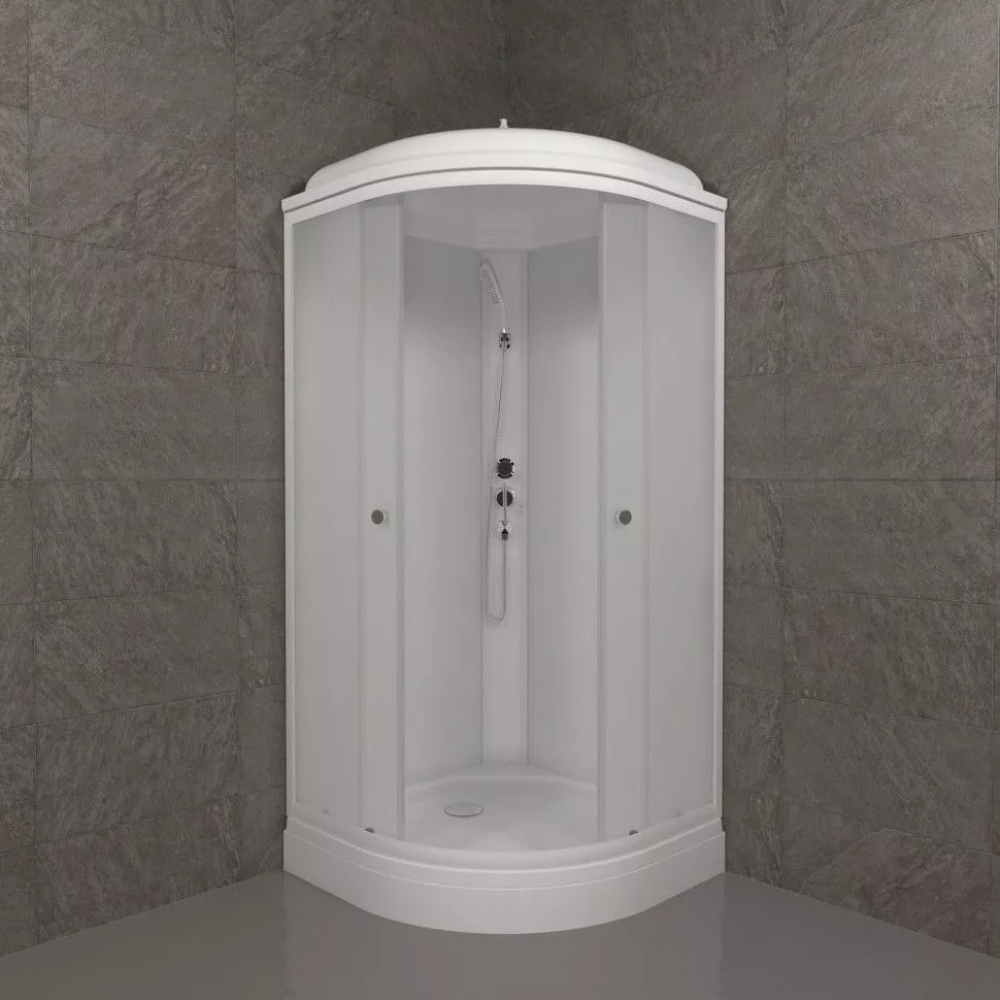 Душевая кабина Triton Вельвет А 88х88 Белый / Матовый Щ0000067541 Душевая кабина Triton Вельвет А 88х88 Белый / Матовый Щ0000067541